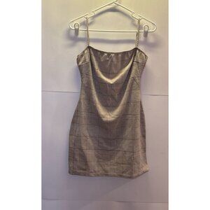90s Style Spaghetti Strap Plaid Dress (large)‎ Windsor